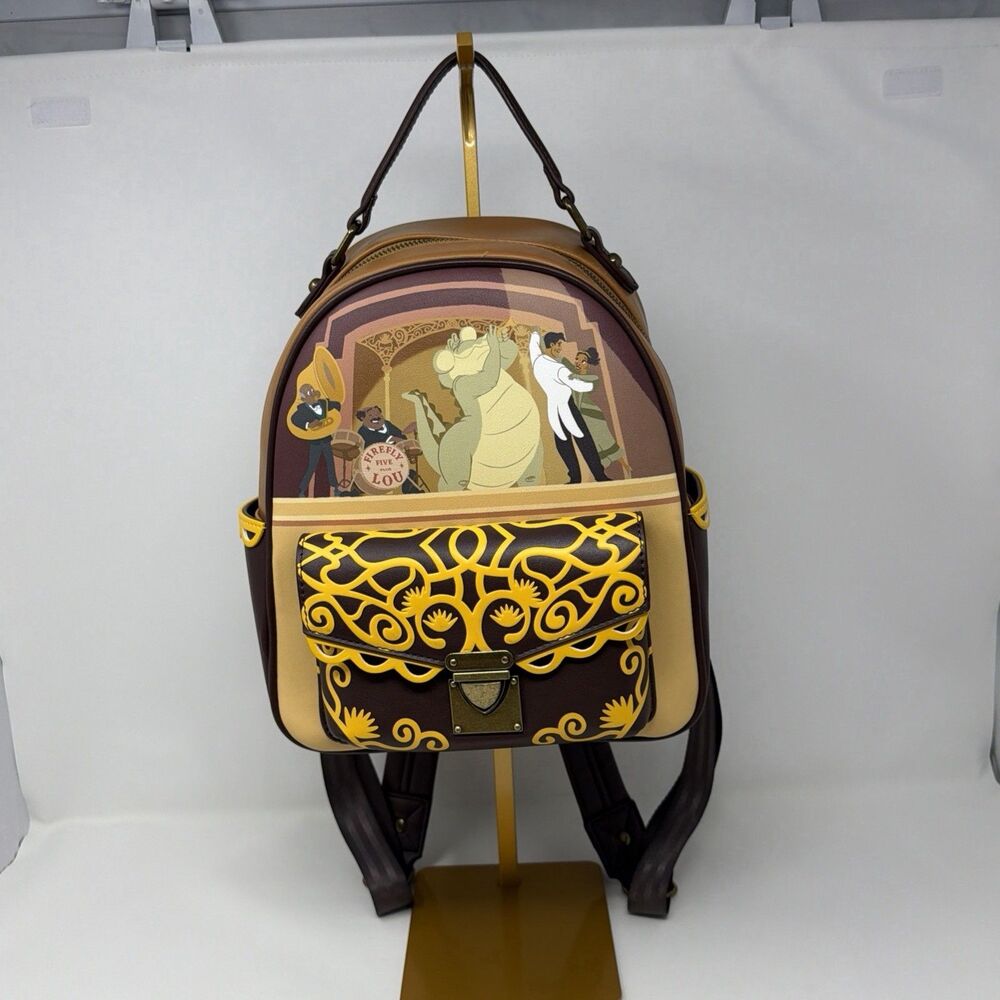 Our Universe Princess & the Frog Firefly Jazz Mini Backpack NWOT